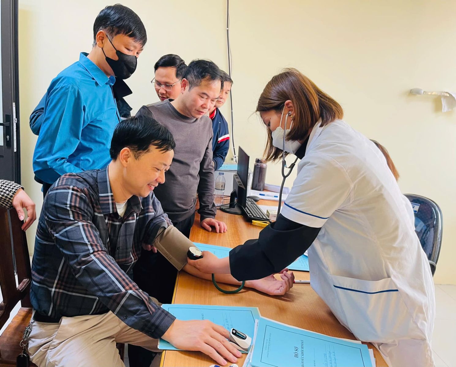 TRUNG TÂM Y TẾ TÂN YÊN PHỐI HỢP KHÁM SỨC KHOẺ CHO CÁN BỘ THUỘC DIỆN BTV HUYỆN UỶ QUẢN LÝ – NĂM 2024