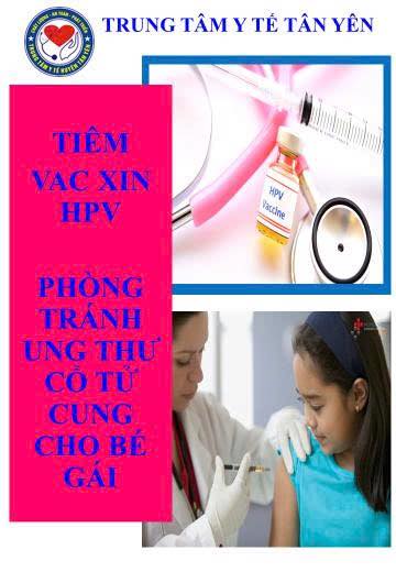 Vì sao nên tiêm phòng ung thư cổ tử cung cho bé gái?