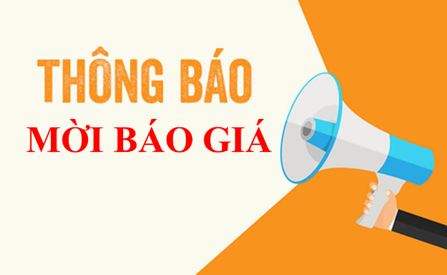 Thư mời báo giá mua khí oxy của Trung tâm Y tế Tân Yên