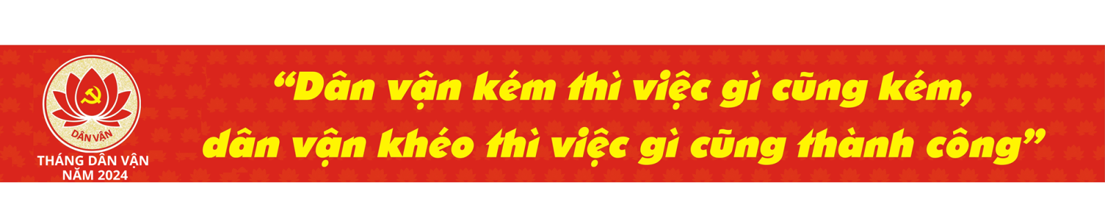 Tháng dân vận