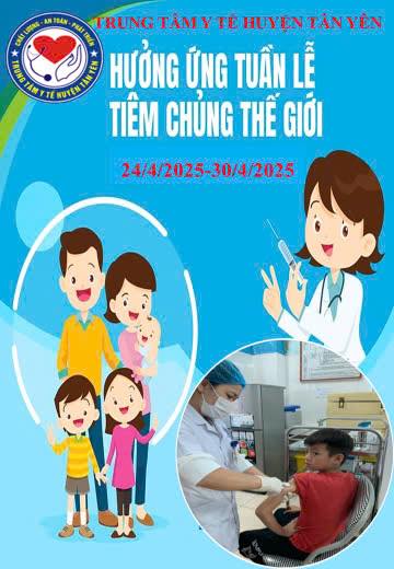 Hưởng ứng tuần lễ tiêm chủng thế giới