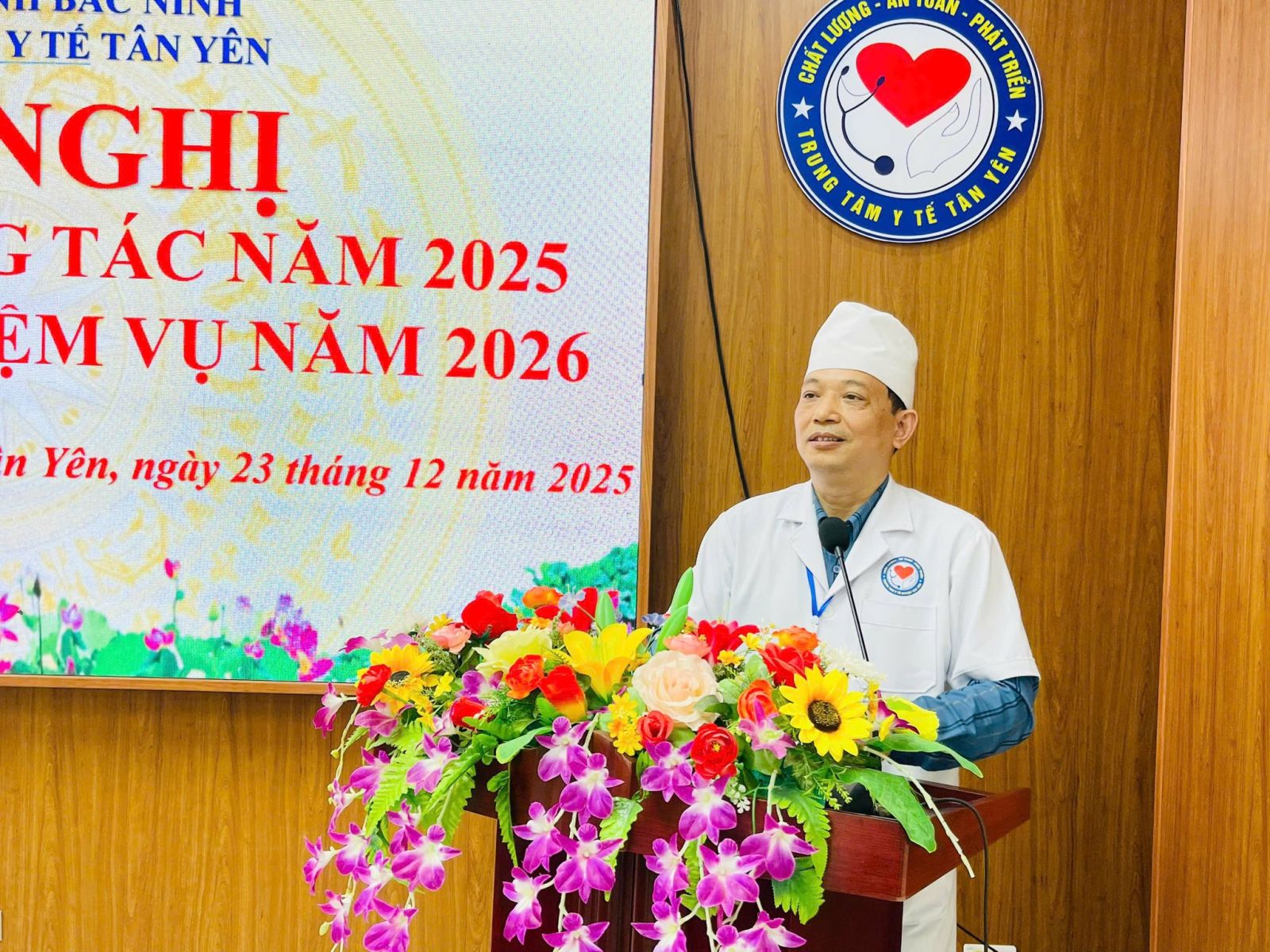 TRUNG TÂM Y TẾ TÂN YÊN TỔ CHỨC HỘI NGHỊ TỔNG KẾT CÔNG TÁC NĂM 2025, TRIỂN KHAI NHIỆM VỤ NĂM 2026